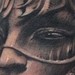 tattoo galleries/ - Asian female face on hand